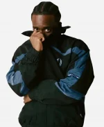 Kai Cenat VIVET Debut New York Fashion Week 2026 Black & Blue Track Jacket