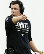 Kellen Moore 2026 Saints Sideline Hooded T-Shirt