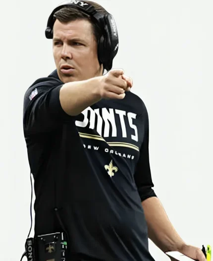 Kellen Moore 2026 Saints Sideline Hooded T-Shirt