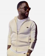 Kevin Hart US Open 2026 Tennis Cream Full-Zip Track Jacket