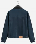 Kith Suede Alonzo Jacket - Blue Heron
