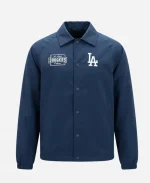 LA Dodgers lululemon Navy Blue Raglan Coaches Jacket
