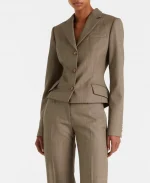 LA Taylor Swift 78th Primetime Emmy Awards 2026 Alexander McQueen Grey Blazer