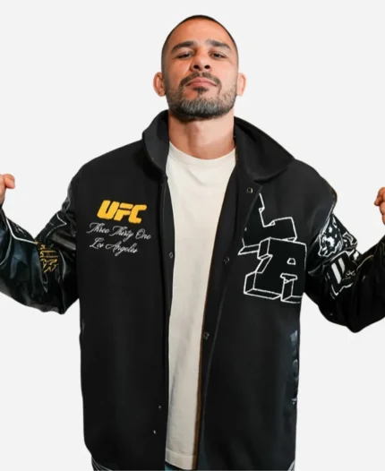 LA UFC 331 Varsity Jacket