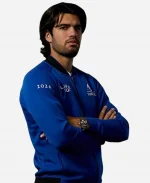 Laver Cup Europe Team Carlos Alcaraz Full-Zip Royal Blue Jacket