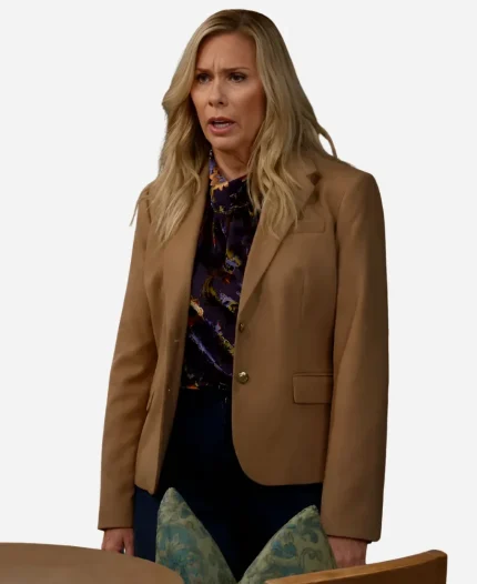 Leanne Murphy Leanne S02 Leanne Morgan Brown Single-Breasted Blazer