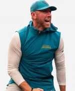 Liam Coen Coach Jacksonville Jaguars 2026 Hooded Vest