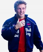 Liam Lawson Spanish GP Red Bull Racing Blue Racing Jacket