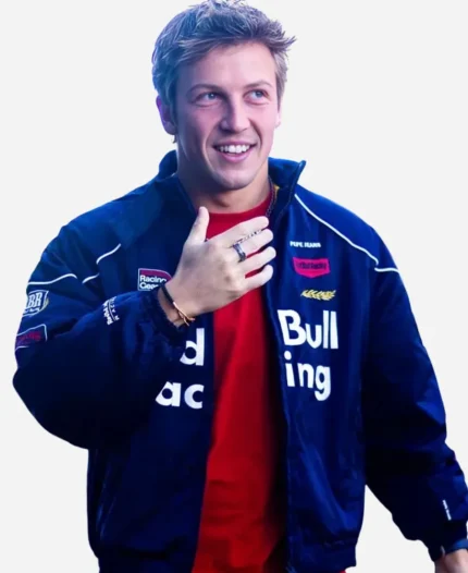 Liam Lawson Spanish GP Red Bull Racing Blue Racing Jacket