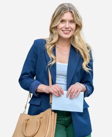 Love Finds You Natalie Sharp Blue Blazer