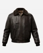 MGK Brazil Concert Black Leather Jacket