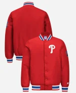 MLB Philadelphia Phillies 2026 Game Day Satin Varsity Jacket