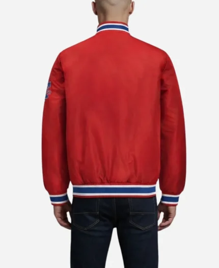 Philadelphia Phillies Game Day Satin Varsity Jacket
