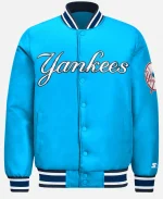 MLB Team Starter NYY 2026 Cooperstown Across Satin Varsity Jacket