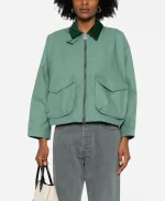 Maggie TV Series Lanterns S01 Hannah Christine Shetler Green Bomber Jacket