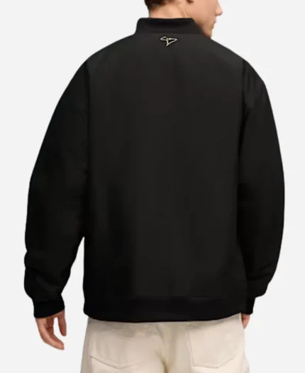 Manchester City 10th Anniversary Black Bomber Jacket