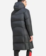 Adidas x Manchester United 2026 EQT Down Coat Jacket in Black