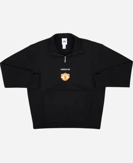 Manchester United x Adidas EQT Half-Zip Sweatshirt