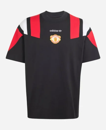 Adidas x Manchester United 2026 EQT Black T-Shirt
