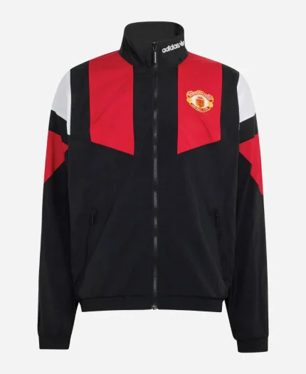 Manchester United x adidas EQT Track Top Black