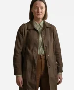 Margaret White Tv Series Carrie Season 01 Samantha Sloyan Brown Cotton Jacket 