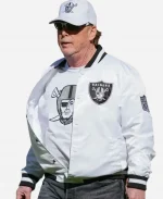 Mark Davis Preseason 2026 Raiders Bomber Jacket