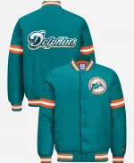 Miami Dolphins Starter Courtside Varsity Jacket