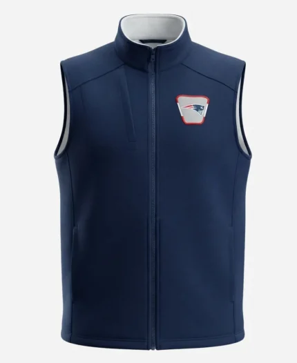 Mike Vrabel New England Patriots Head Coach Navy Blue Vest