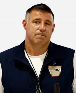 Mike Vrabel Patriots Coach Navy Blue Vest