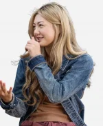 Miku Martineau Crew Girl S01 Teagan Tao Blue Denim Jacket