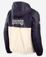 Minnesota Vikings Nike Rivalries Windrunner Purple & Cream Full-Zip Jacket