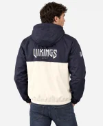 Minnesota Vikings 2026 Nike Rivalries Windrunner Purple & Cream Full-Zip Jacket