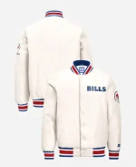 Buffalo Bills Retro Game Day Satin Varsity Jacket