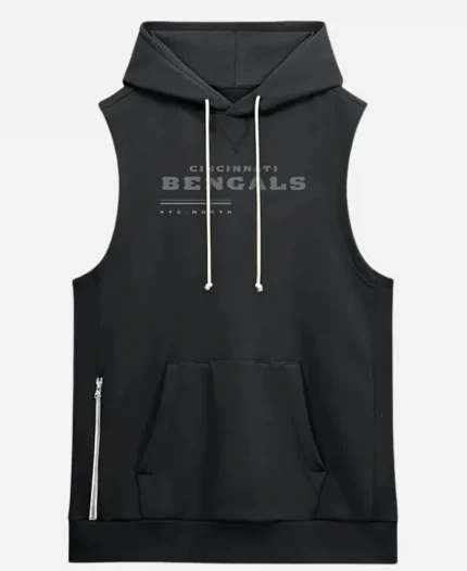 NFL Cincinnati Bengals 2026 Zac Taylor Sleeveless Hoodie