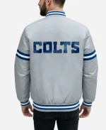 Indianapolis Colts 2026 Starter Courtside Grey Varsity Jacket
