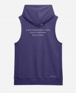 NFL Nike Baltimore Ravens 2026 Sideline Sleeveless Purple Hoodie