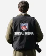 American Football League 2026 NFL Social Media Scotty James 31 Black Cotton Vest