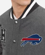NFL Team Buffalo Bills 2026 Tommy Hilfiger Gunner Varsity Jacket
