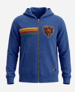 NFL Team Chicago Bears 2026 Aviator Nation Full-Zip Hoodie