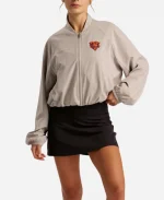 NFL Team Chicago Bears 2026 Lululemon Downtown Tan Breezily Beige Bomber Jacket
