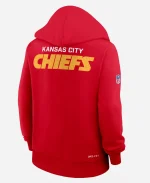 NFL Team Nike Kansas City Chiefs 2026 Sideline Red Hoodie