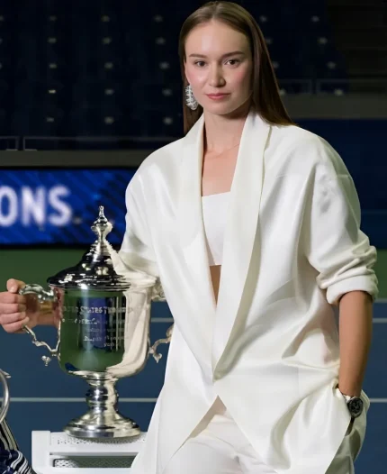 Elena Rybakina Us Open Tennis Champion Suit