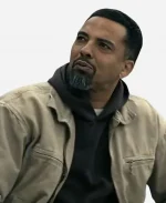 Nathan Franklin Tv Series The Boys Season 05 Christian Keyes Beige Cotton Jacket