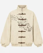 Neptun x Avatar Chinese Cream Suede Jacket