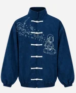 Neptun x Avatar 2026 Chinese Blue Suede Leather Jacket