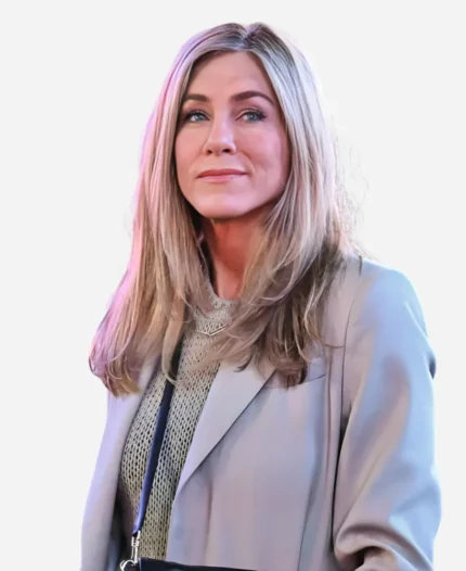 New York The Morning Show 2026 Jennifer Aniston Trench Coat