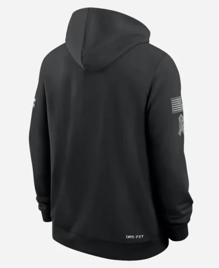 Nike 49ers 2026 Salute to Service Sideline Hoodie