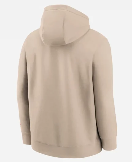 Nike NFL Team San Francisco 49ers 2026 Sand Rewind Club Beige Hoodie