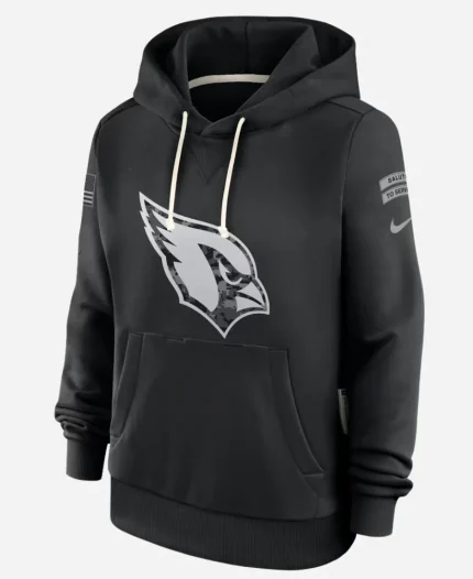 Nike Arizona Cardinals 2026 Salute to Service Sideline Dri-FIT Black  Hoodie