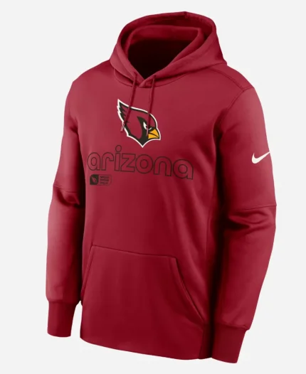 Nike NFL Team Arizona Cardinals 2026 Therma Performance Red Hoodie